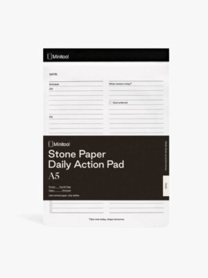 A5 Daily Action Pad