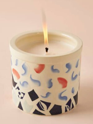 Ancona Ceramic Candle